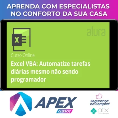 VBA: Automatizando Tarefas no Excel - Alura