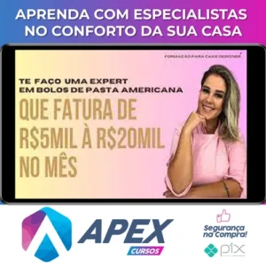 Do Básico ao Expert Cake Designer - Nina Ortega
