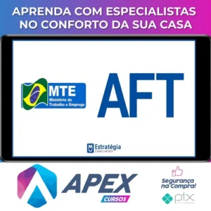 Pacote - Ministério do Trabalho (Auditor Fiscal - AFT) Pacotaço- Pacote Teórico+ Passo Estratégico - Estratégia Concursos