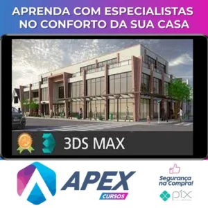 3DS Max Básico + Maquete de Exteriores - Cursos Construir