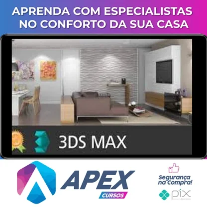 Curso 3D Studio Max - Aprenda do Zero ao Avançado - William