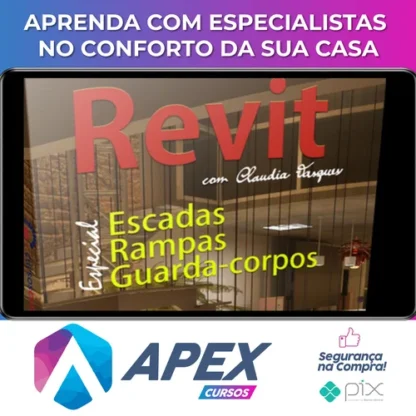 Curso Revit: Escadas, Rampas e Guarda-Corpos - Construir