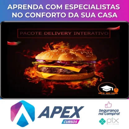 Pacote Delivery Interativo Sistema Deliverys - Hugo Cursos