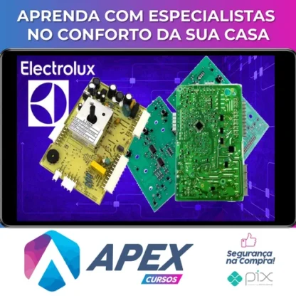 Curso conserto de placas eletrônicas de lavadoras Electrolux - João Luis