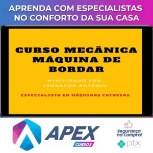 Curso Mecânica Máquina de Bordar - Leonardo Antônio Santos