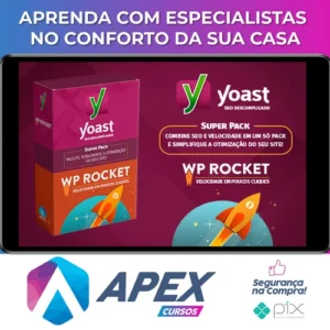 Pacote WP Rocket Pro v3.17.0.2 + Yoast SEO Premium v23.5+ Addons - combo