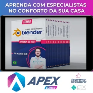 Dominando o Blender: Aprenda de Vez - Wellington Coloni