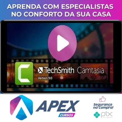 Produção e Edição de Vídeos com Camtasia Studio 9 - Othon Moraes