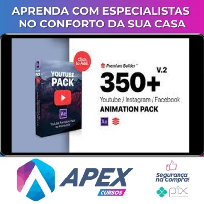 Youtube Pack: MOGRTs for Premiere & Extension Tool - Premiumilk (Videohive) [INGLÊS]