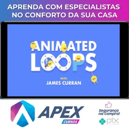 Animated Loops with James Curran - Motion Design School [INGLÊS]