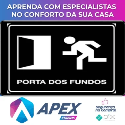 Curso de Roteiro, Direção e Produção Audiovisual - Porta dos Fundos
