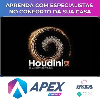 Escola Espartana: Composição de Efeitos Visuais em Houdini - Eduardo Cavalcante