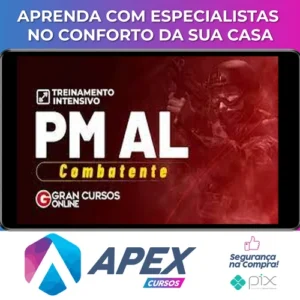 PM AL: Oficial Combatente - Gran Cursos Online