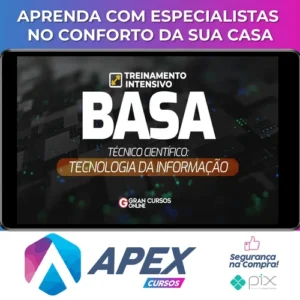 BASA: Tecnologia da Informação + Treinamento Intensivo (Pós-Edital) - Gran Cursos Online
