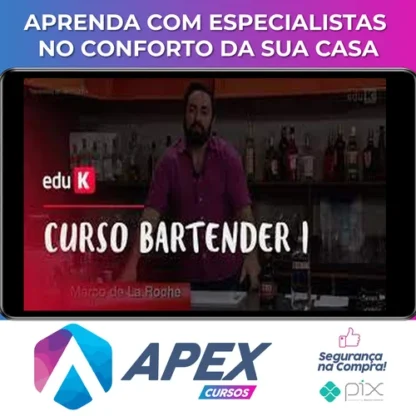 Bartender I Coquetéis Clássicos - Marco de La Roche
