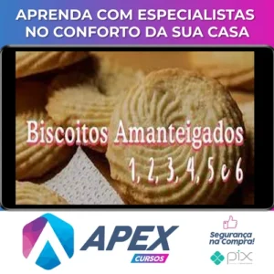 Curso de Biscoitos Amanteigados - Chef Cesar Yukio