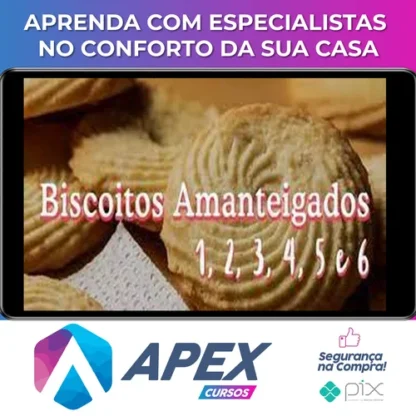 Curso de Biscoitos Amanteigados - Chef Cesar Yukio