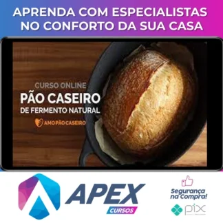 Curso Pão Caseiro com Fermentação Natural - Adriano Ribeiro