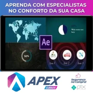 Adobe After Effects Infographics & Data Visualization - Nshuti Paulin [INGLÊS]