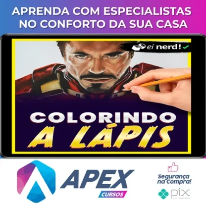 Colorindo a Lapis - Ei Nerd