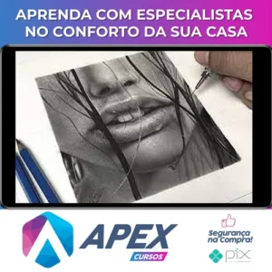 Desenho Realista com Lápis de Cor - Cleison Magalhães