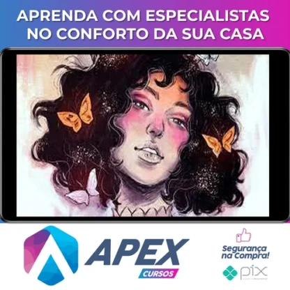 Técnicas de Ilustração Digital - Mary Cagnin