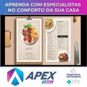 Menu de Comida 4K: Exibição do Restaurante - Envato Elements