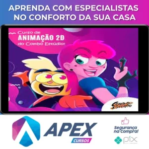 Animação 2D: Do básico ao Avançado - Combo Estúdio