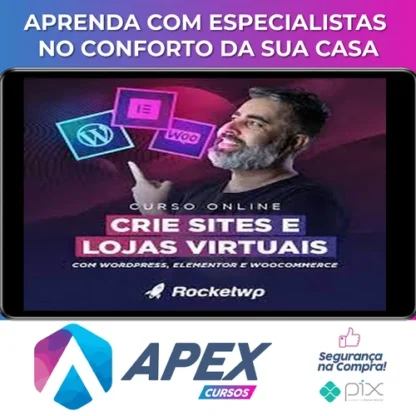Curso Completo de WordPress, Elementor, WooCommerce e SEO - RocketWp