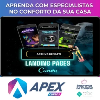 Landing Canva - Arthur Benatti