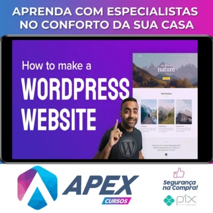 Wordpress Create Your Own Website 2022! - Jenius Inc [INGLÊS]