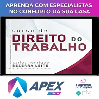 Curso de Direito do Trabalho 12ª Edição - Carlos Henrique Bezerra Leite