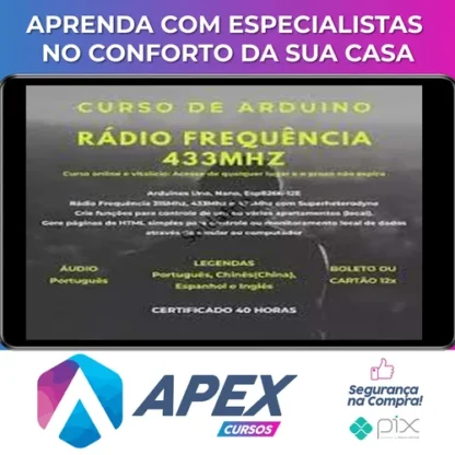 Arduino: Radio Frequência 433mhz - Gilson de Freitas