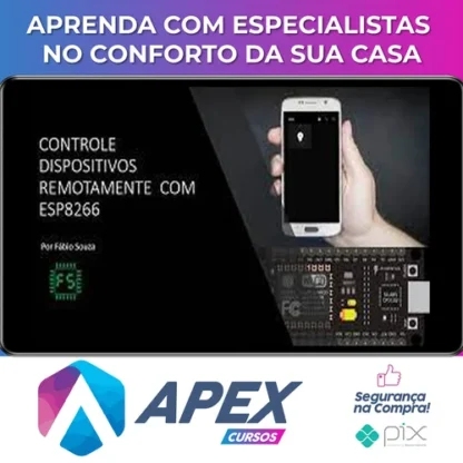 Controle Dispositivos Remotamente Com Esp8266 - Fabio Souza