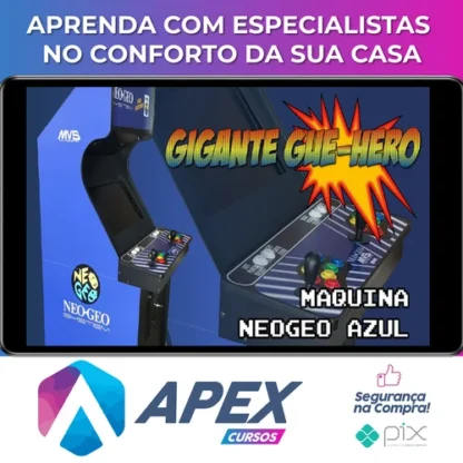 Eletrônica Para Arcades Fliperama - Gigante Gue-Hero