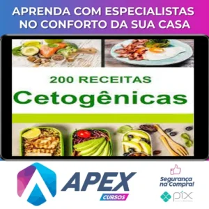 200 Receitas Cetogênicas - Autor Desconhecido