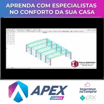 Dimensionamento de Edificio em Aço e Estruturas Mistas - Ítallo Bernardo