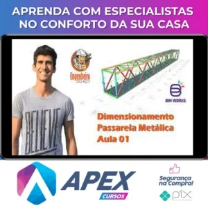 Dimensionamento de Passarela Metálica 25M - Ítallo Bernardo