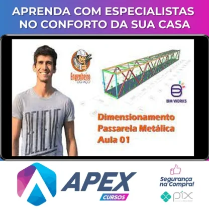 Dimensionamento de Passarela Metálica 25M - Ítallo Bernardo