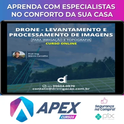 Drone Levantamento e Processamento de Imagens - Drone Valk