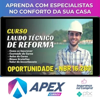 Elaboração de Laudo Técnico de Reforma - Engenheiro Alex Wetler