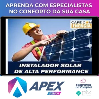 Instalador Solar - Cafécomenergia