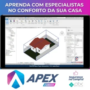 Revit Mep Básico: Projeto Hidrossanitário de Residência Popular - Isabela Ribeiro