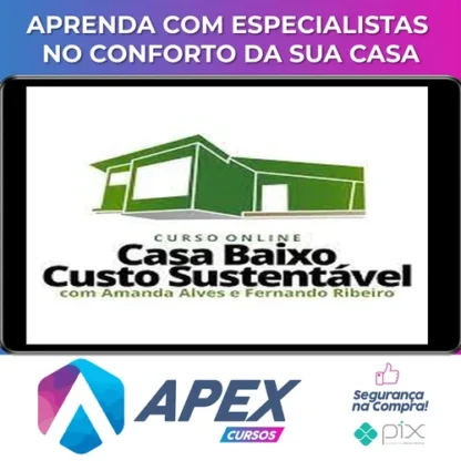 Construção de Baixo Custo Sustentável - Amanda e Fernando