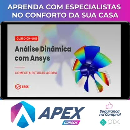 Curso de Análise Dinâmica com Ansys - Esss Virtual