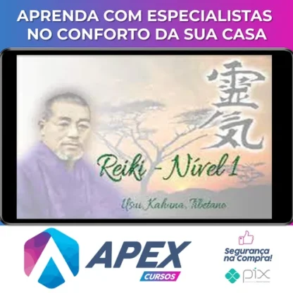 REIKI (Usui, Kahuna, Tibetano) Nível 1 - João Caputo e Oliveira
