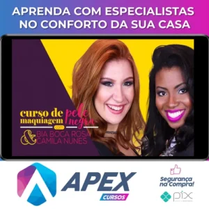Curso de Maquiagem Para Pele Negra - Bianca Andrade E Camila Nunes