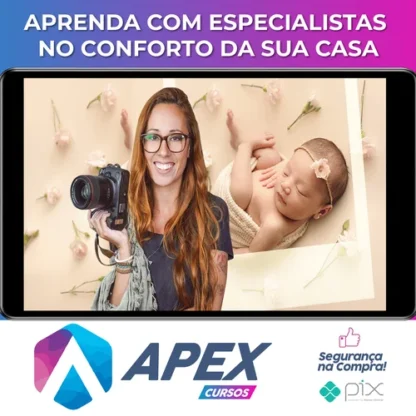 Crehana: Fotografia Profissional de Recém-Nascidos - Fernanda Sanchez
