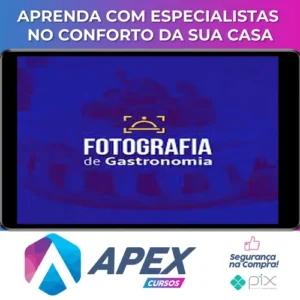 Curso Fotografia de Gastronomia - Aprendeaí