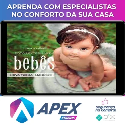 Curso Fotos Externas de Bebês - Nath Smirnof